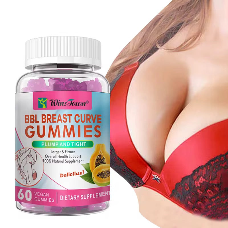 Gummies d’Amélioration de la Courbe Mammaire