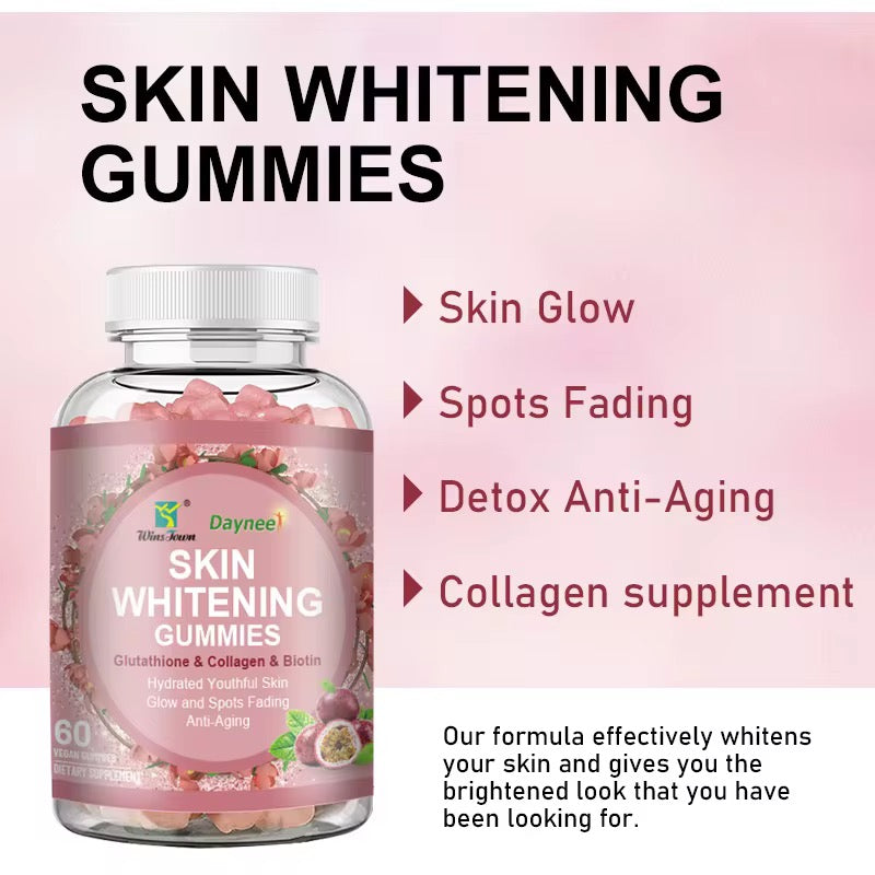 L-Glutathione Collagen Gummies - Gummies Éclaircissantes pour la Peau