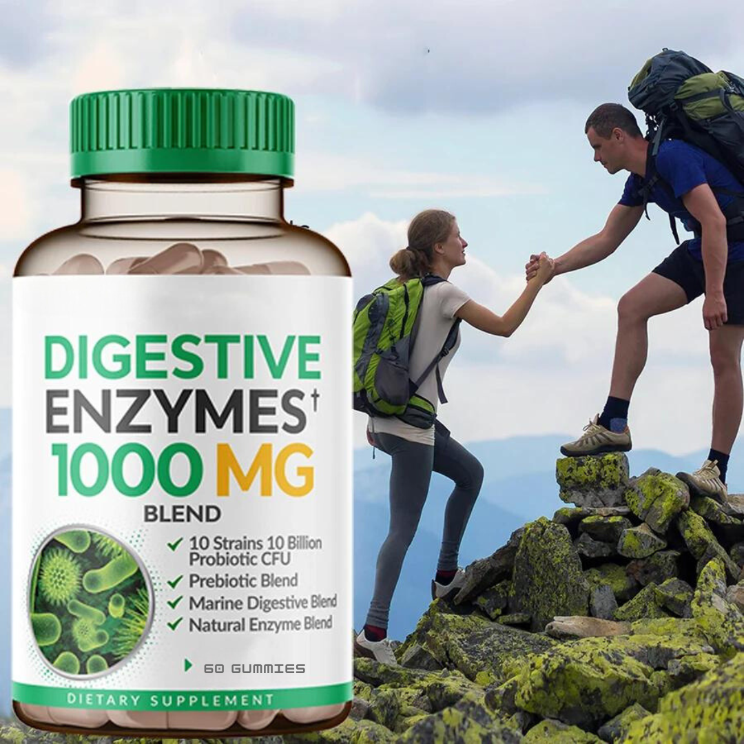 Complement alimentaire : Gummies d'enzymes digestives