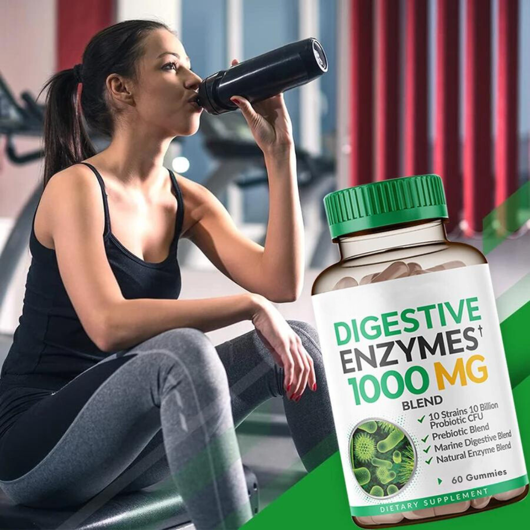 Complement alimentaire : Gummies d'enzymes digestives