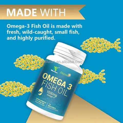 Omega-3 Capsules – Soutenez votre cœur et votre bien-être mental