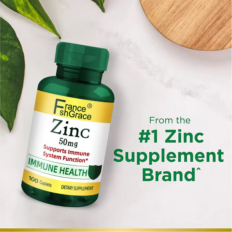 Capsules de Zinc 50 mg – Soutien Immunitaire & Vitalité