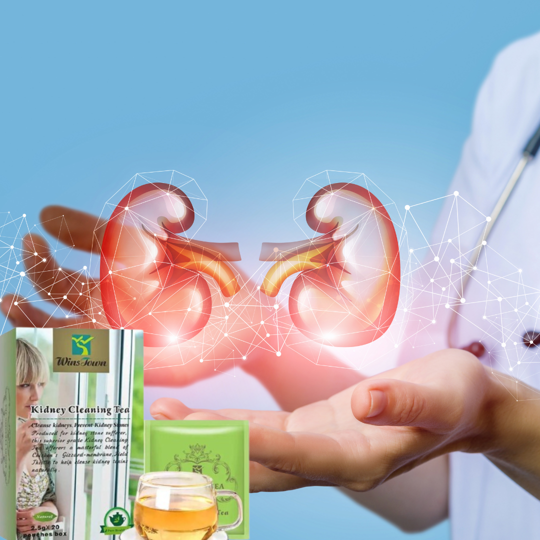 Thé Nettoyant aux Herbes Winstown pour le Nettoyage des Reins