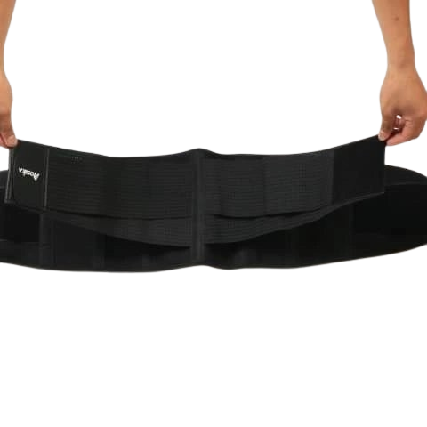 Ceinture lombaire réglable à double traction pour soulager la douleur lombaire