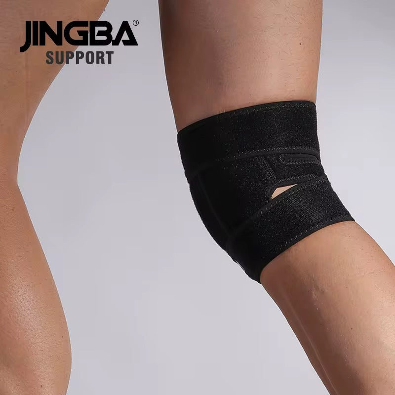 Genouillère Réglable JINGBA en Néoprène – Soutien Articulations & Protection Sportive