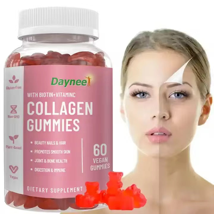 Collagen Gummies – Pour une peau ferme et éclatante