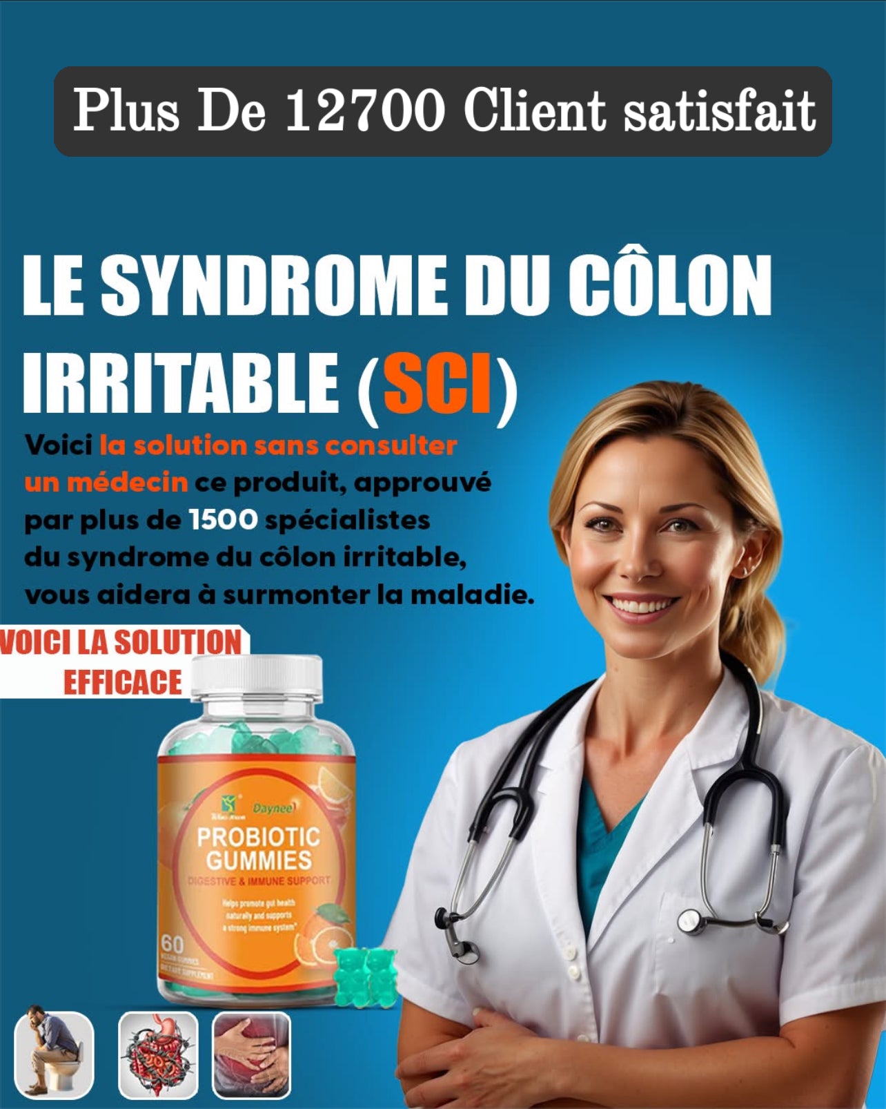 Gummies Probiotiques – Santé Intestinale