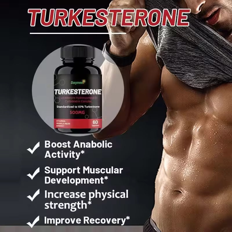 Capsules de Turkestérone – Énergie et Croissance Musculaire