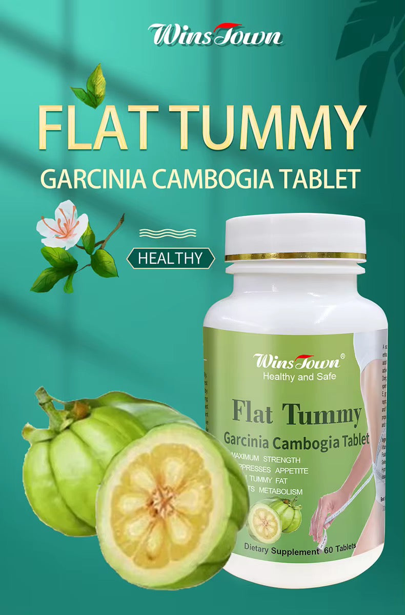 Winstownp Natural MINT Flat Tummy Tablets with Garcinia Cambogia
