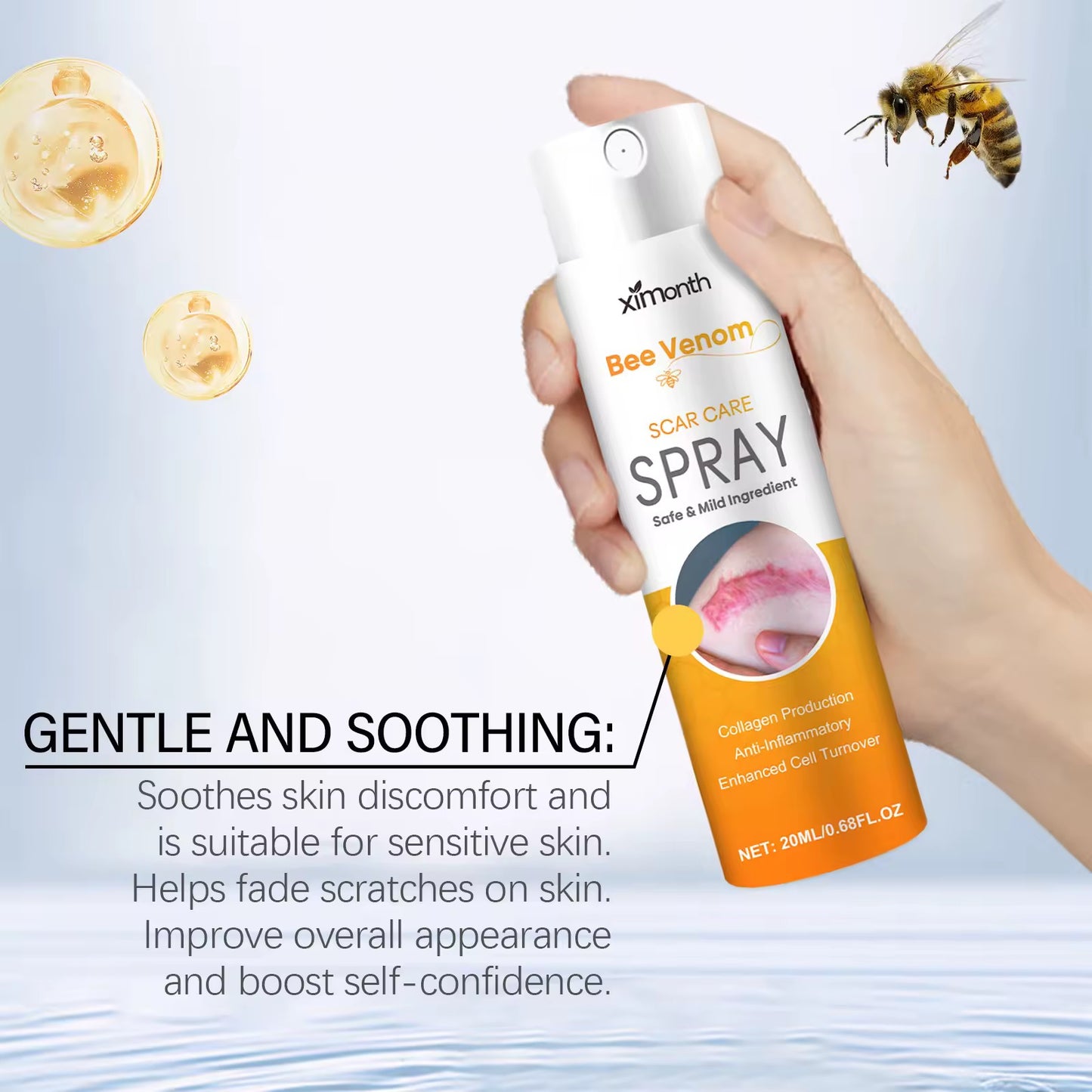 Spray Réparateur de la Peau – Soin Apaisant & Cicatrices