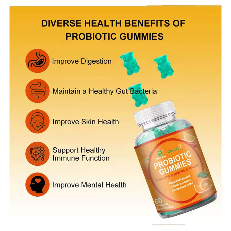 Gummies Probiotiques – Santé Intestinale