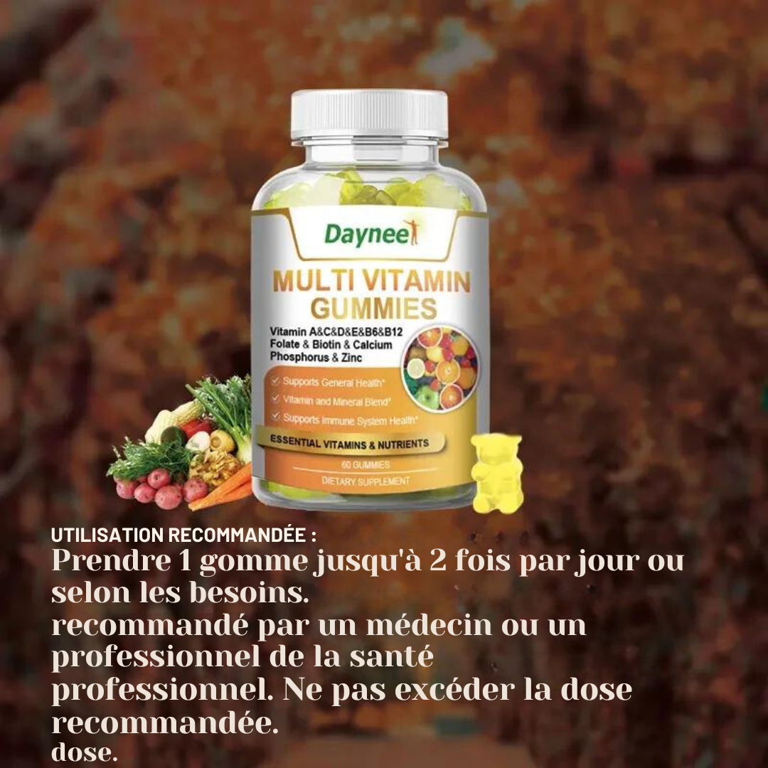 Complément Alimentaire : Gummies Multi-vitamines