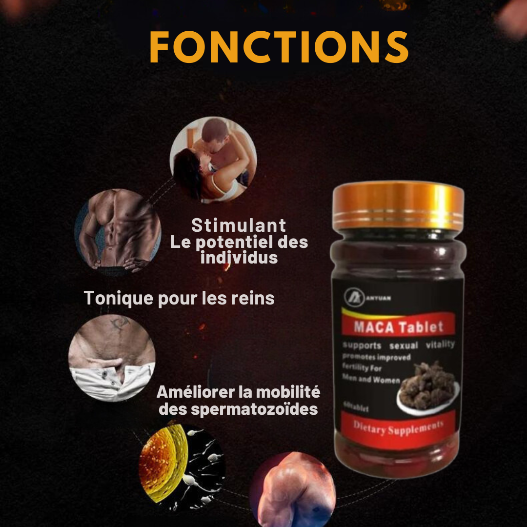 Complément alimentaire : Capsules de Maca