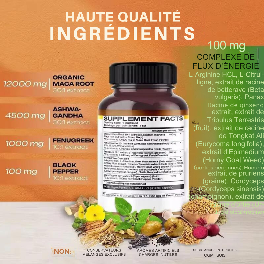 Capsules Maca – Maca Root