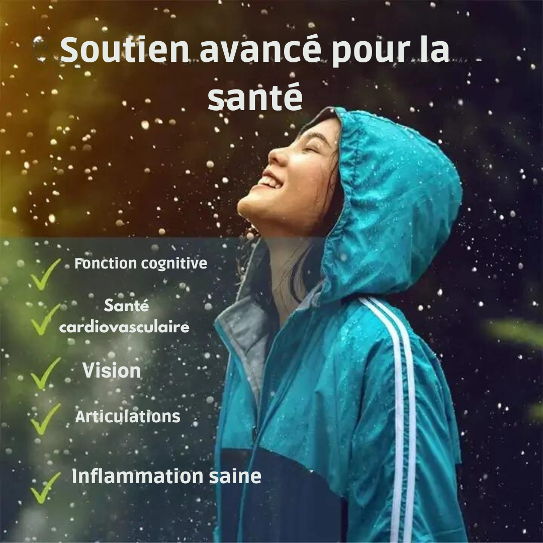 Complément alimentaire : Capsules d'huile de poisson des mers profondes pour cœur