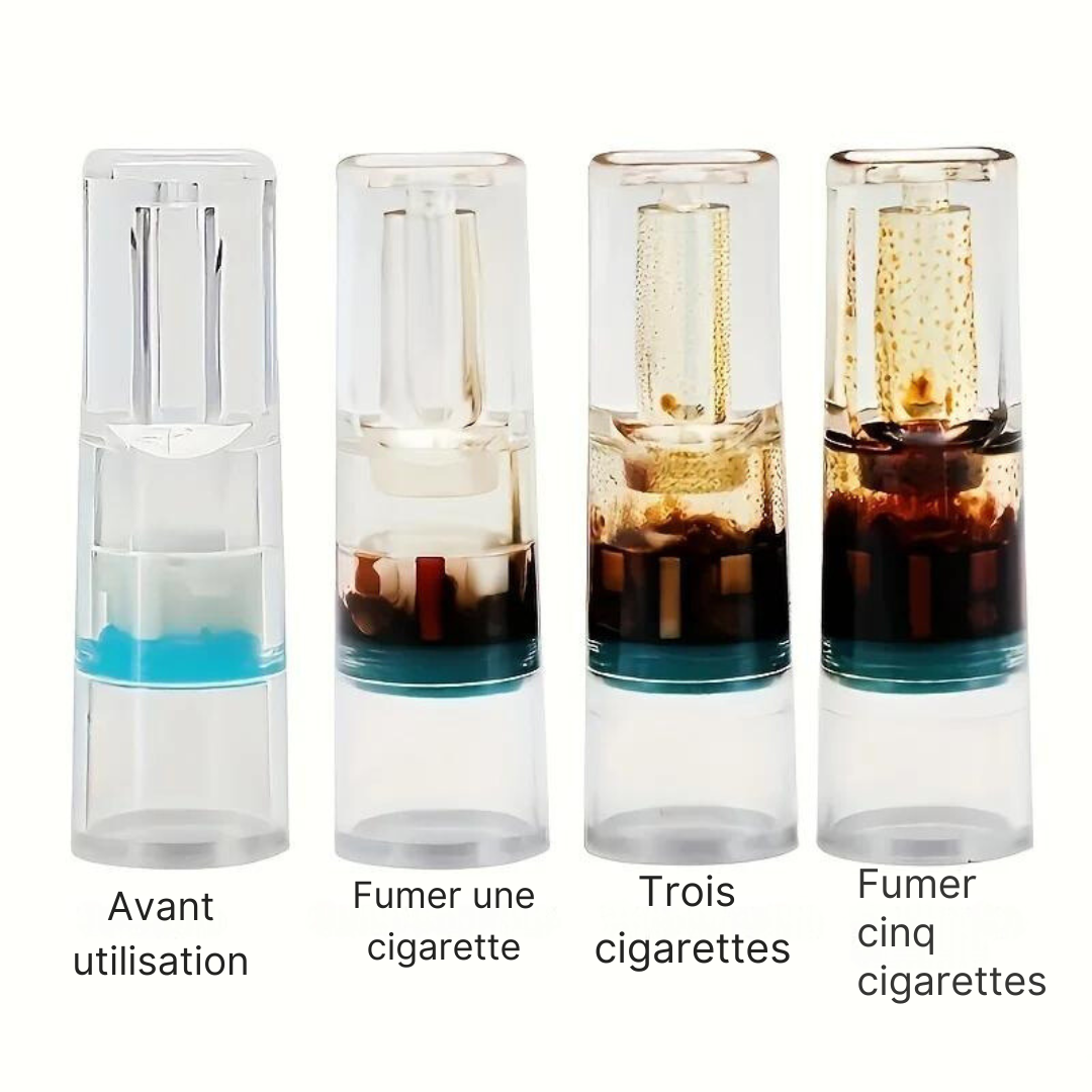 Lot de 100 filtres à cigarettes jetables : Épais et Mince Pour Hommes et Femmes