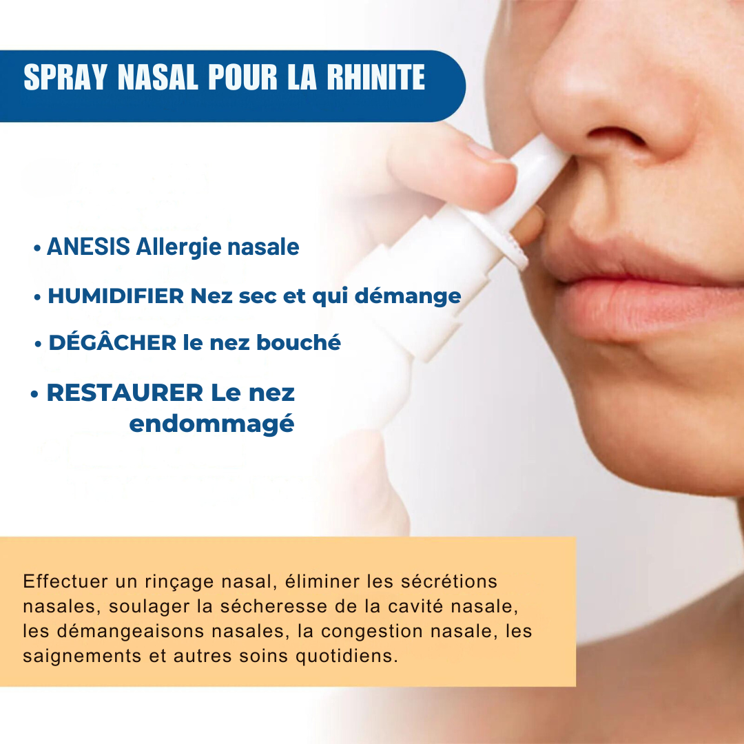 Spray Nasal pour le Traitement de la Sinusite