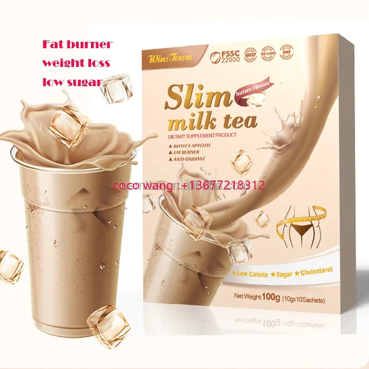 Thé au Lait Minceur - Réduction de Graisse Abdominale et Détoxification