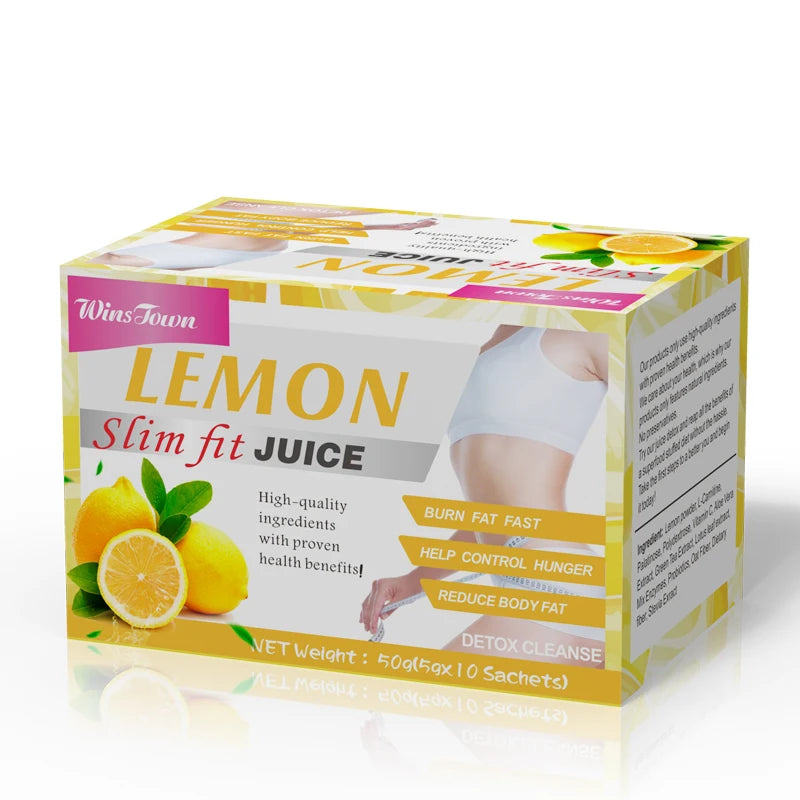 Jus de Citron Contrôle du Poids - Brûle-Graisses Perte Instantanée