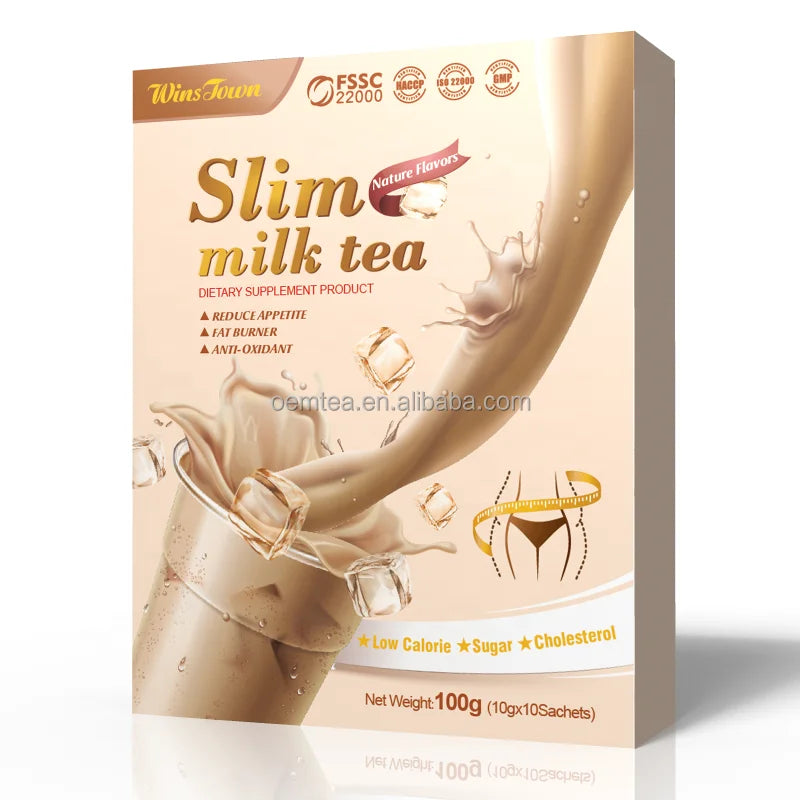 Thé au Lait Minceur - Réduction de Graisse Abdominale et Détoxification