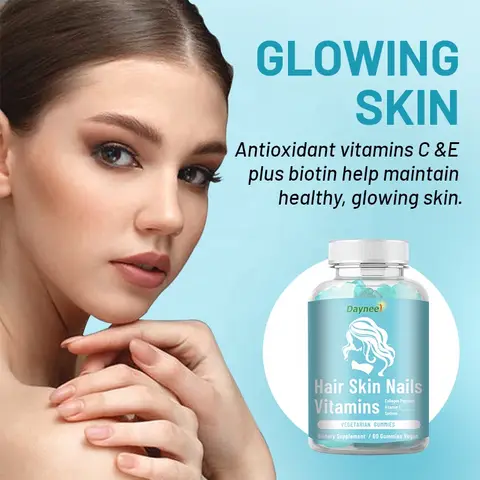 Skin, Hair & Nails Gummies – Beauté et vitalité au naturel