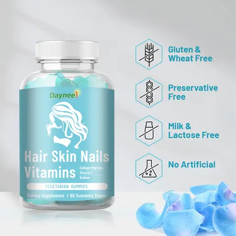 Skin, Hair & Nails Gummies – Beauté et vitalité au naturel
