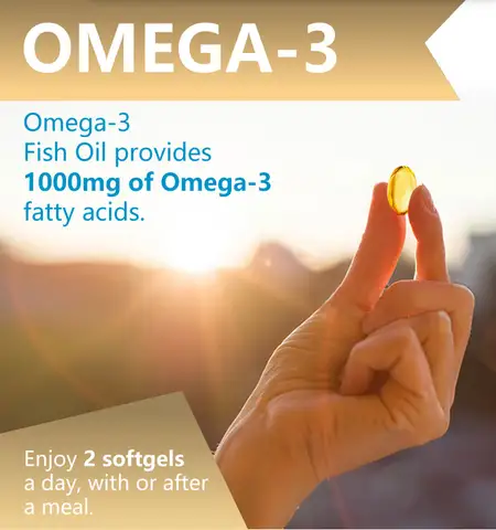 Omega-3 Capsules – Soutenez votre cœur et votre bien-être mental