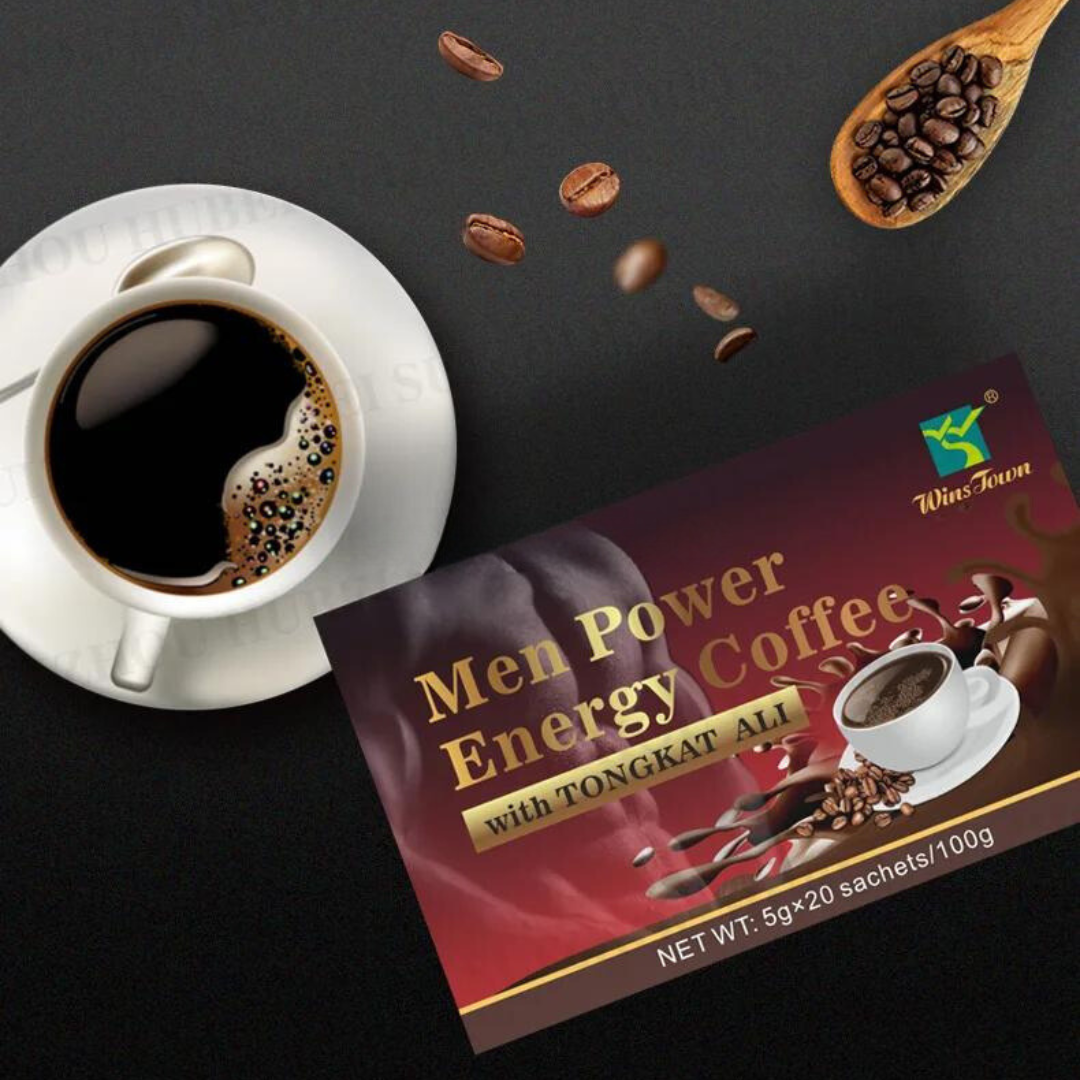 Café Bio Maca Énergétique pour Hommes