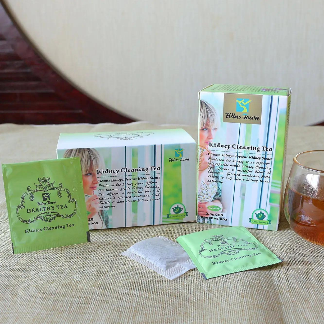 Thé Nettoyant aux Herbes Winstown pour le Nettoyage des Reins