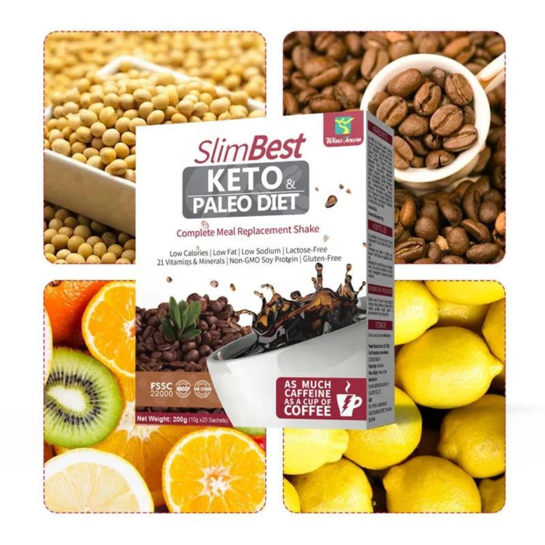 Café Cétogène Amincissant Naturel - Détox à Base de Plantes