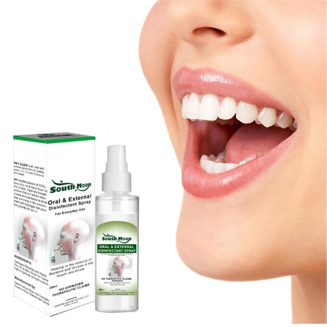 Spray Rafraîchisseur d'Haleine et Soulagement des Maux de Dents
