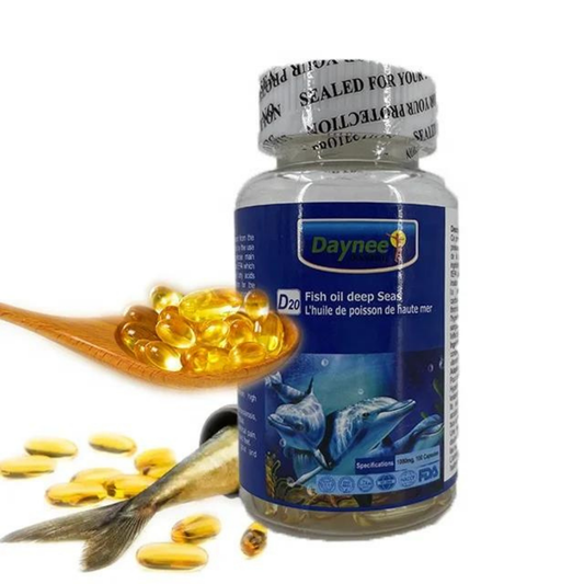 Complément alimentaire : Capsules d'huile de poisson des mers profondes pour cœur