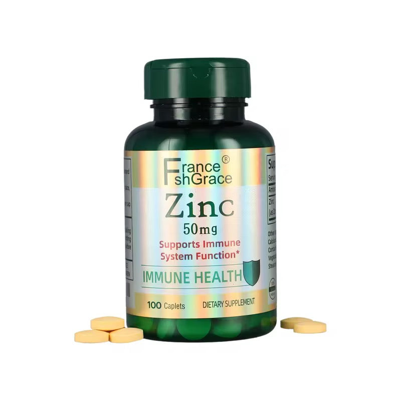 Capsules de Zinc 50 mg – Soutien Immunitaire & Vitalité