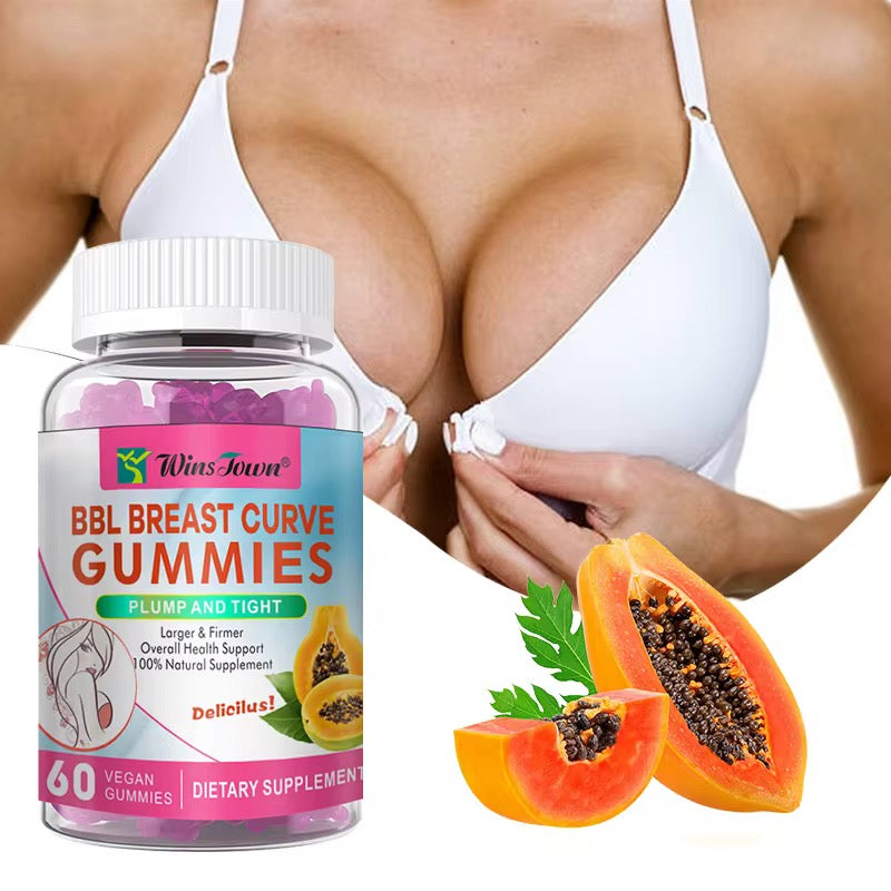 Gummies d’Amélioration de la Courbe Mammaire