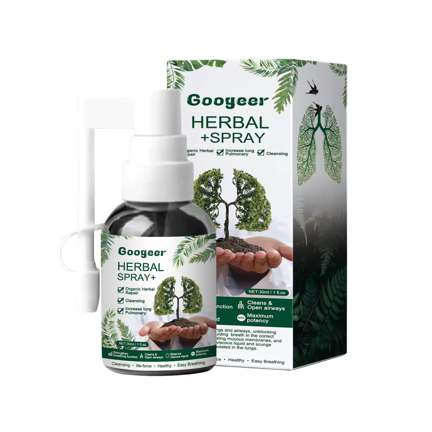Spray Gorge & Poumons – Soulagement Respiratoire et Hygiène des Voies Respiratoires