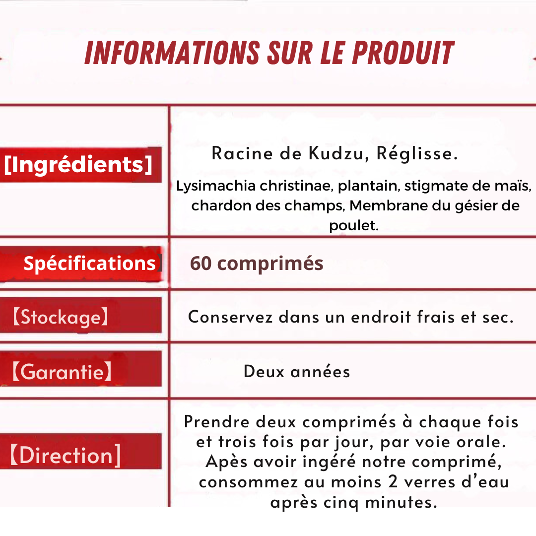 Complément Alimentaire de Nettoyage des Reins