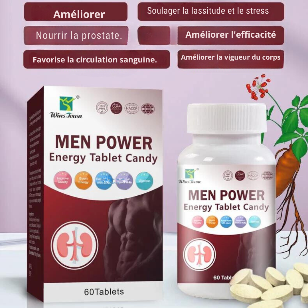 Men Power Energy Vitalité pour Hommes