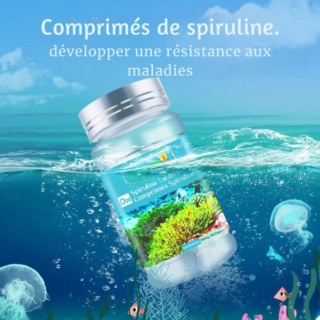 Complément Alimentaire : Suppléments de phycocyanine antioxydant et détoxification