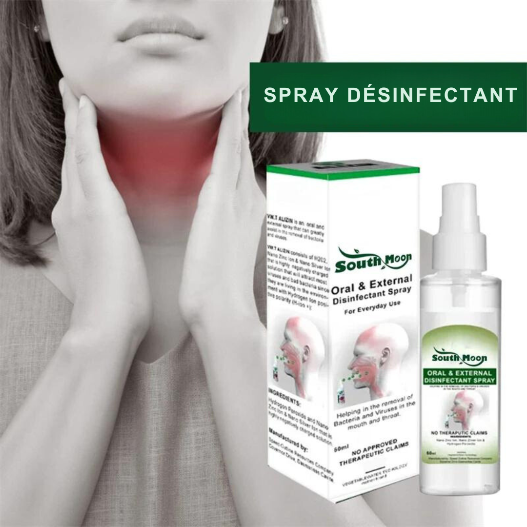 Spray Rafraîchisseur d'Haleine et Soulagement des Maux de Dents