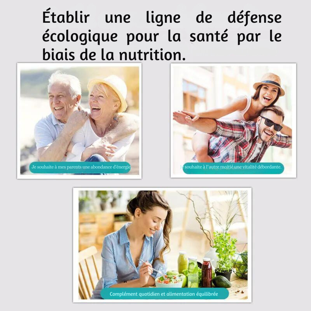 Complément Alimentaire : Suppléments de phycocyanine antioxydant et détoxification