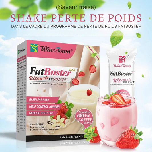 Winstown Fat Buster - Shake Minceur pour Substitut de Repas