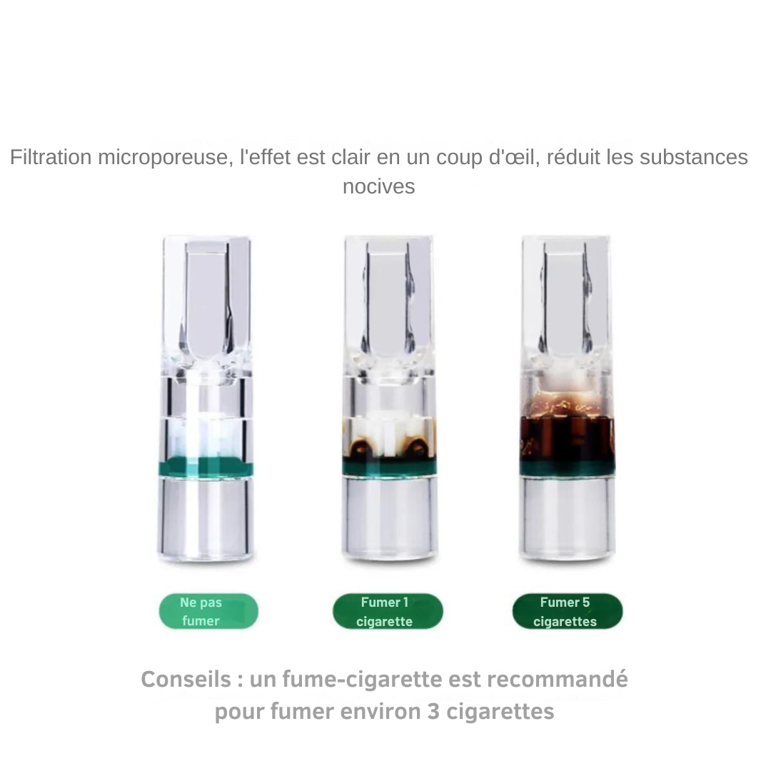 Lot de 100 filtres à cigarettes jetables : Épais et Mince Pour Hommes et Femmes