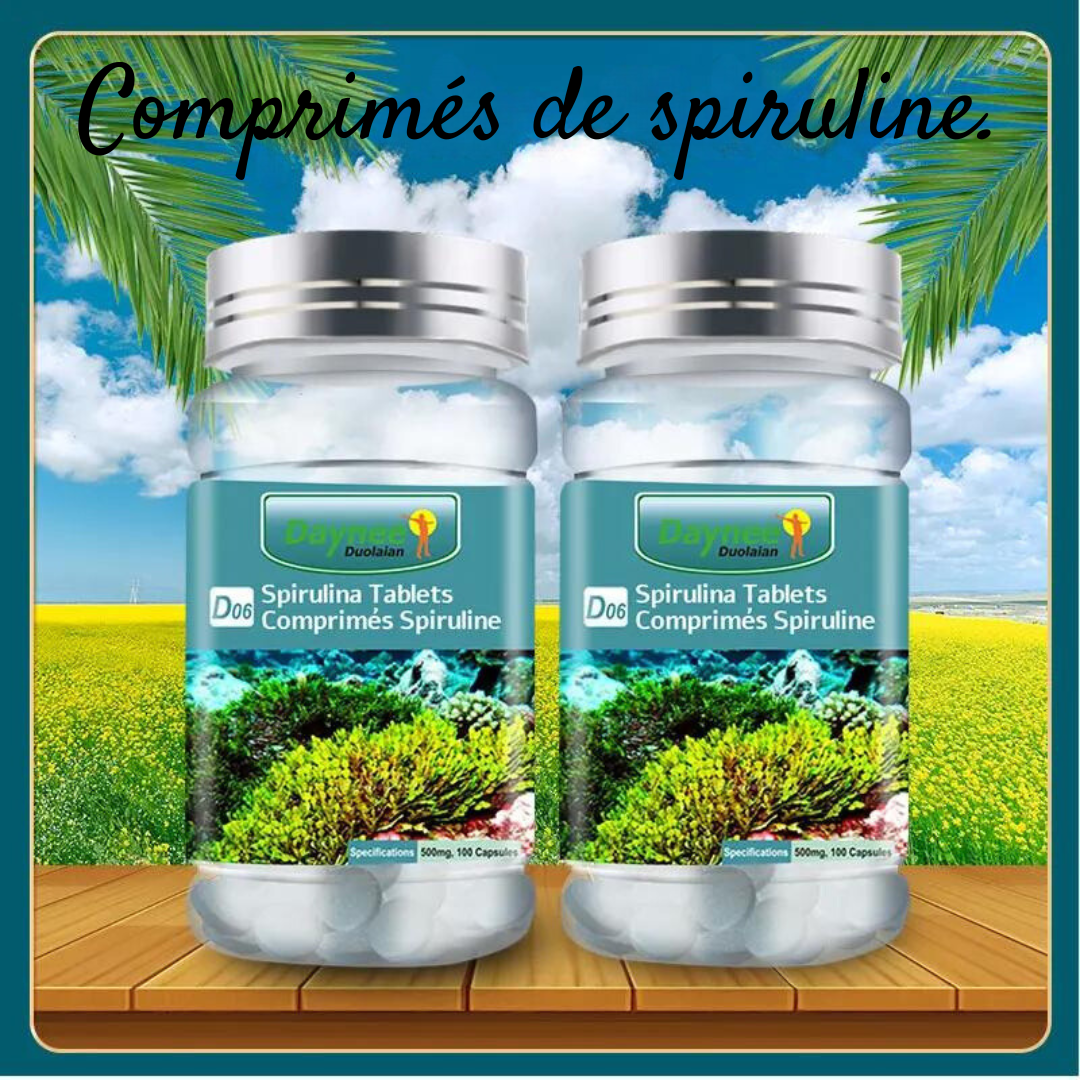 Complément Alimentaire : Suppléments de phycocyanine antioxydant et détoxification