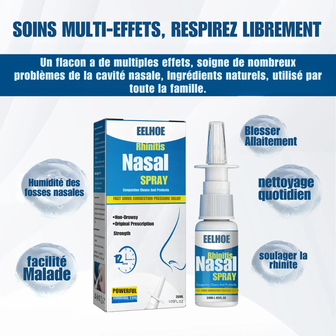 Spray Nasal pour le Traitement de la Sinusite