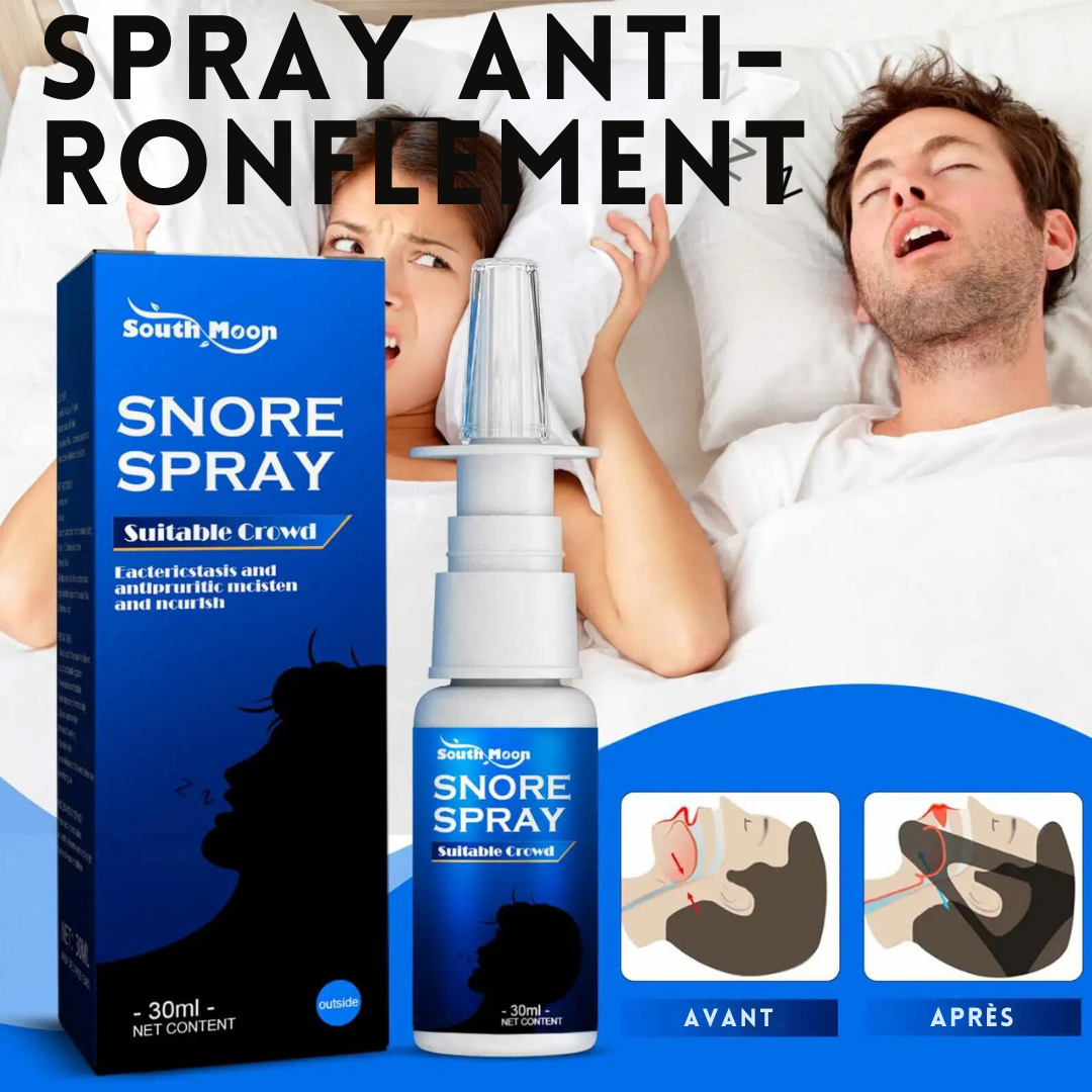 Spray Anti-Ronflement à Base de Plantes