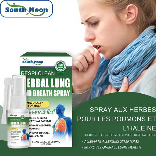 Spray Respiratoire pour le Soulagement des Maux de Gorge