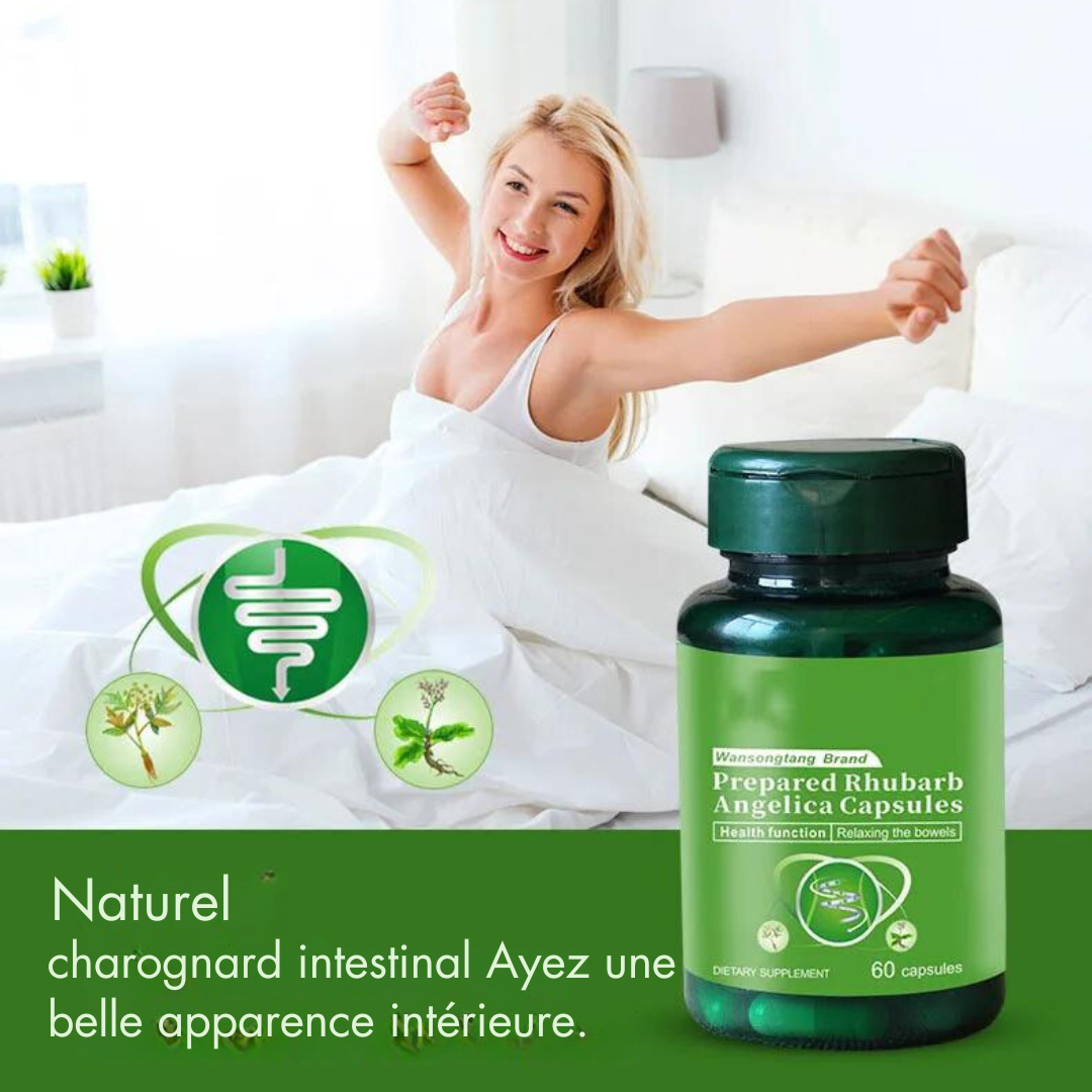Complément alimentaire : Gélules de nettoyage de colon