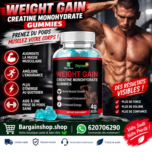 Creatine Monohydrate Gummies – Boostez vos performances physiques