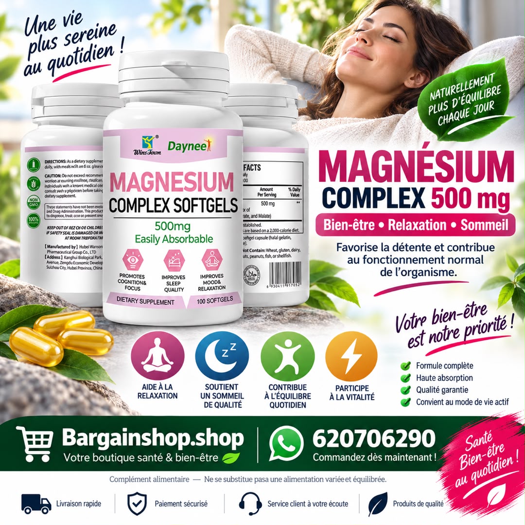 Complètement Alimentaire : Gélules de Magnésium