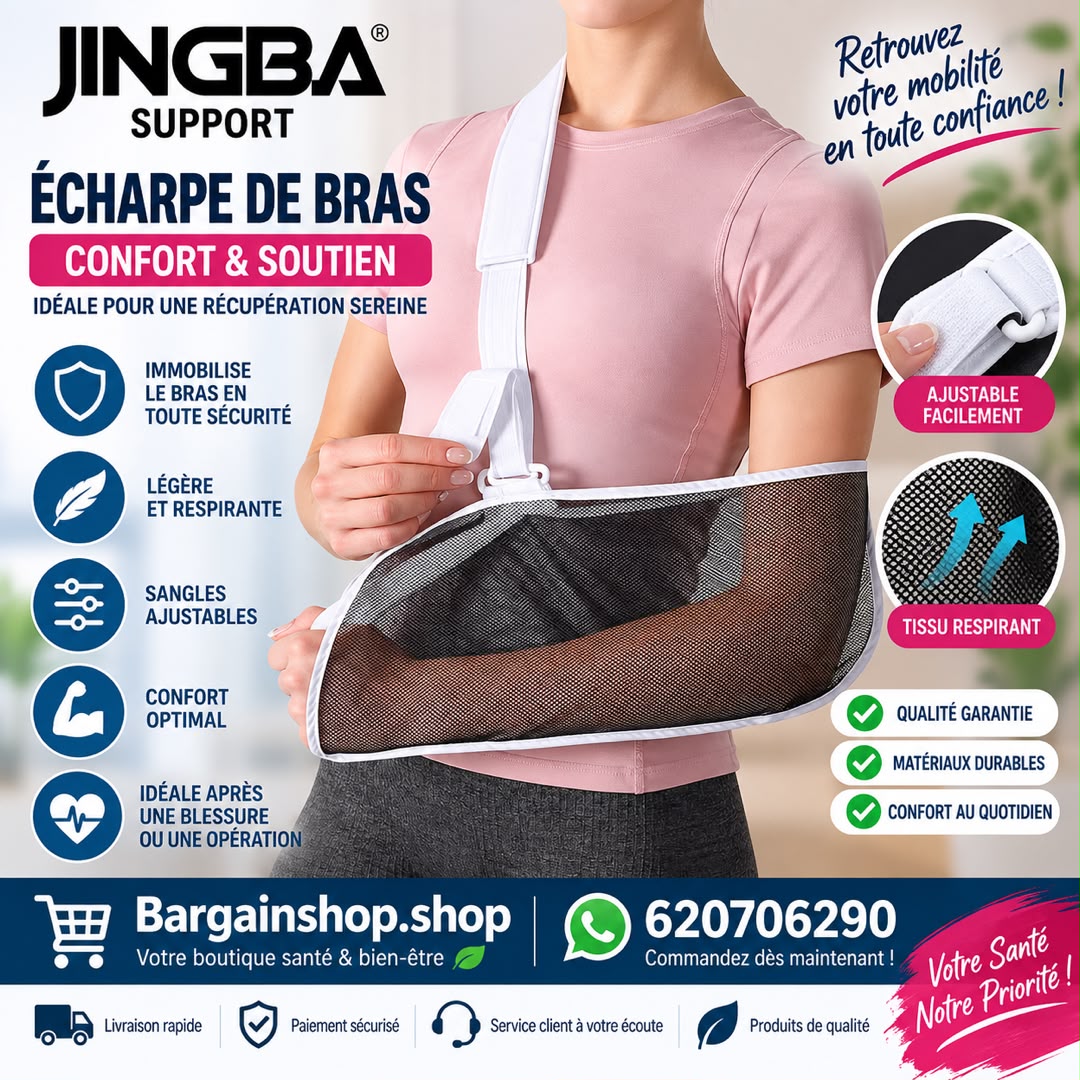 Écharpe de Bras Médicale pour Fracture – Immobilisation et Support Optimal